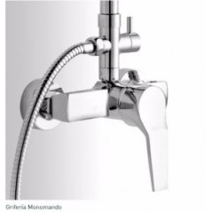 BARRA DE DUCHA AQUASSENT MALLORCA INOX.